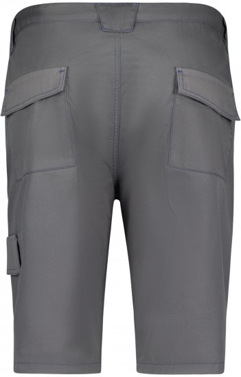 Adamo 109121 Classic Cut Workwear Shorts Graphite Grey - Delovne obleke - Delovne Obleke Močnejše postave