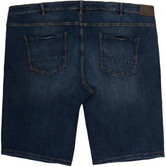 Lavecchia 0908 Bermuda Denim Shorts Blue - Kratke hlače - Moške Kratke Hlače za Močnejše Postave