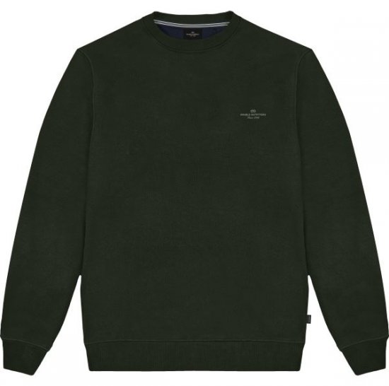 Double Outfitters MTOP-1141 Pulover Temno zelena - Puloverji & jopice - Moški Puloverji & Jopice za Močnejše Postave