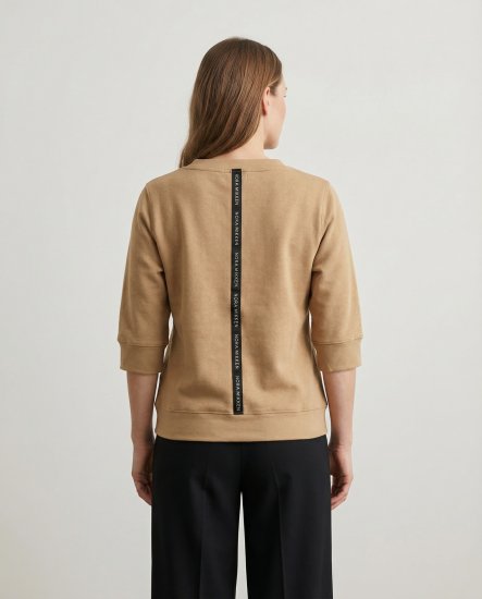 Nora Mikken GELINA Sweater Camel - OBLAČILA ZA ŽENSKE XS-XXL - 