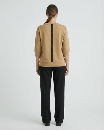 Nora Mikken GELINA Sweater Camel - OBLAČILA ZA ŽENSKE XS-XXL - 