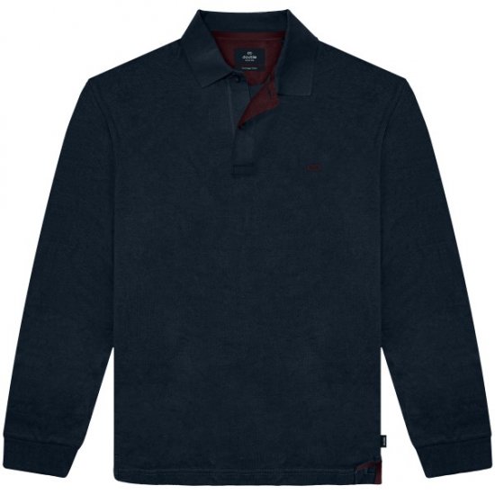Double Outfitters PS-3097 Polo Shirt Embroidered Navy - Polo majice - Moške Polo Majice za Močnejše Postave