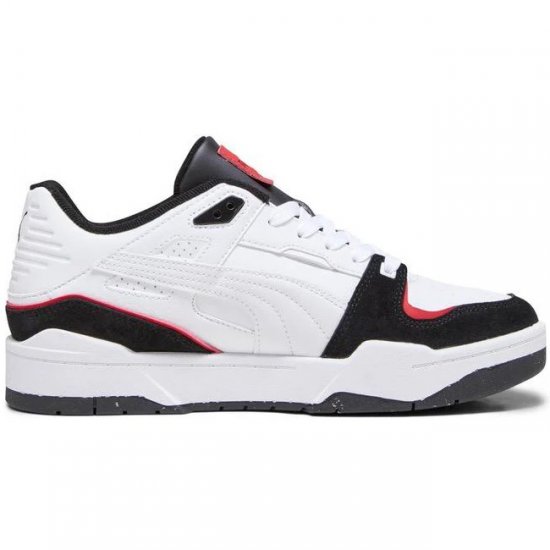 Puma Slipstream Bball Mix Men Sneakers White-Black-Red - Moški čevlji 40-52 - 
