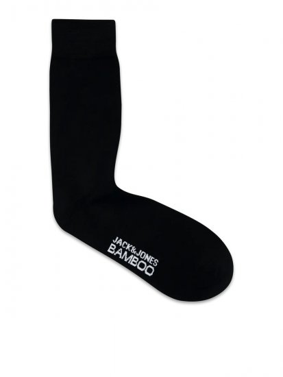 Jack & Jones Basic Bambusove nogavice Črna 5-pack - Spodnje perilo & kopalne hlače - Moško Spodnje Perilo za močnejše postave