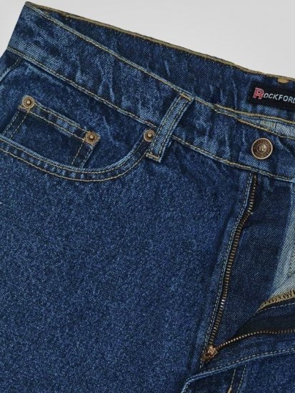 Rockford Comfort Jeans Blue - Kavbojke & hlače - Moške Kavbojke in Hlače za Močnejše Postave