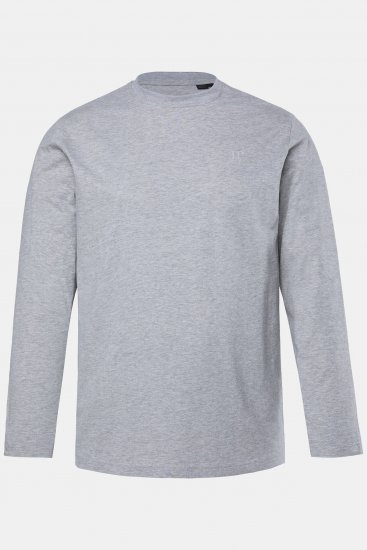 JP1880 Long Sleeve OEKO-TEX T-Shirt Grey - Kratke Majice - Moške kratke majice za močnejše postave