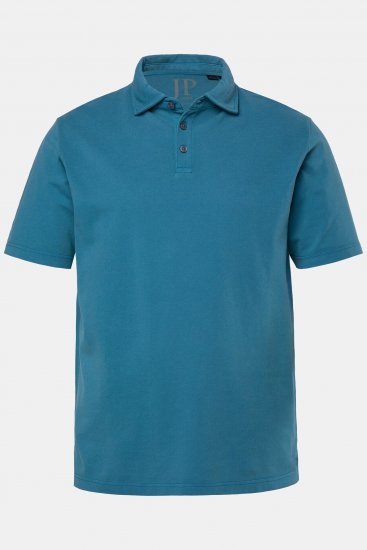 JP1880 Polo Shirt Short Sleeve Pique VIntage Teal - Polo majice - Moške Polo Majice za Močnejše Postave