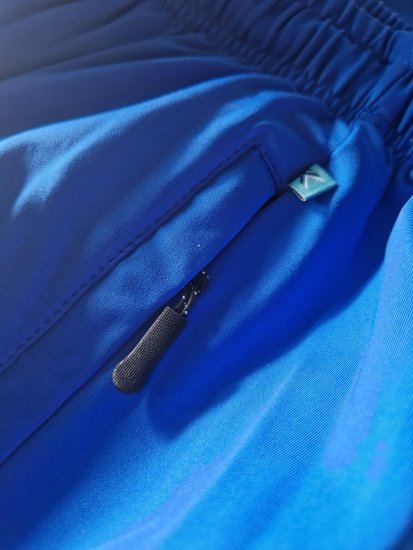 Kam Jeans AP004 Active Performance Shorts Royal Blue - Trenirke & kratke trenirke - Moške Trenirke za Močnejše Postave