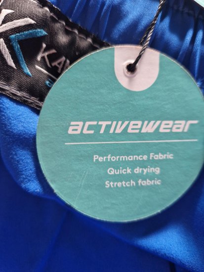 Kam Jeans AP004 Active Performance Shorts Royal Blue - Trenirke & kratke trenirke - Moške Trenirke za Močnejše Postave