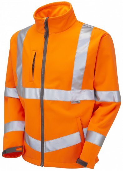 Leo Buckland Softshell Jacket Orange - Delovne obleke - Delovne Obleke Močnejše postave