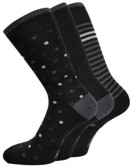 Smith & Jones Smitty 3-pack Socks (46-49) - Spodnje perilo & kopalne hlače - Moško Spodnje Perilo za močnejše postave