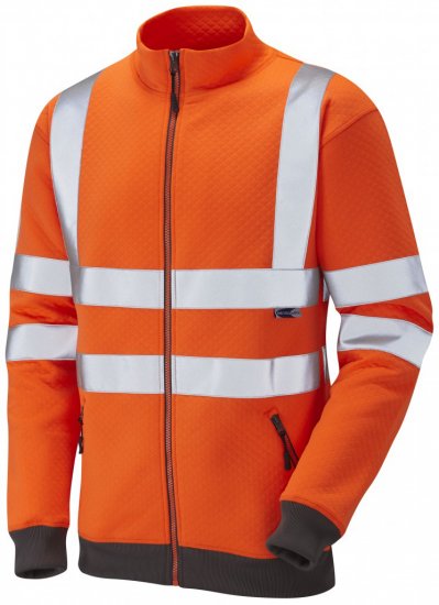 Leo Libbaton Track Top Hi-Vis Orange - Delovne obleke - Delovne Obleke Močnejše postave