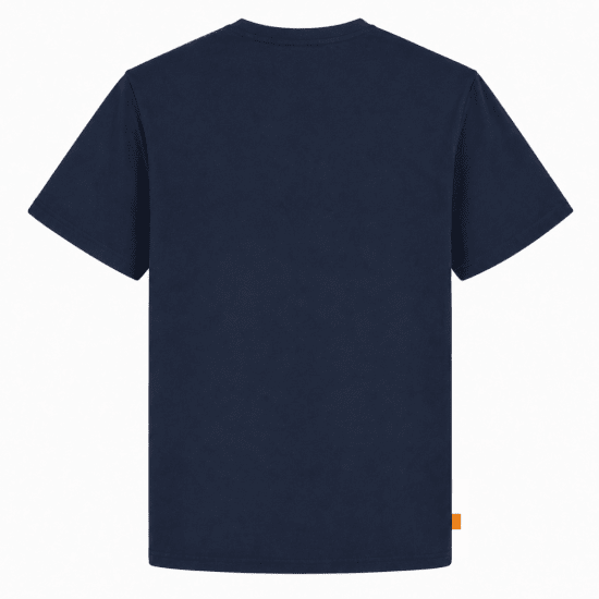 Motley Denim Stockholm T-shirt Dark Indigo - Kratke Majice - Moške kratke majice za močnejše postave
