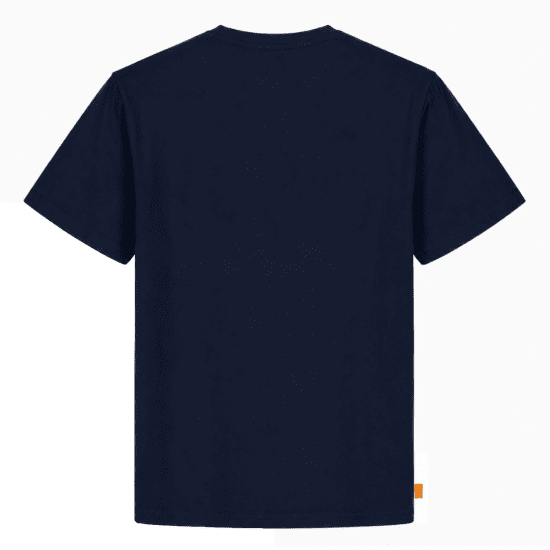 Motley Denim Stockholm T-shirt Navy - Kratke Majice - Moške kratke majice za močnejše postave