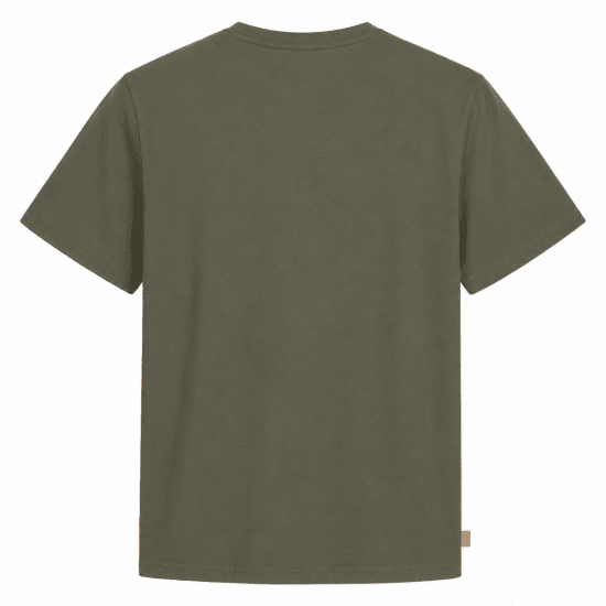 Motley Denim Stockholm T-shirt Dark Khaki - Kratke Majice - Moške kratke majice za močnejše postave