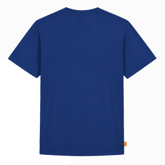 Motley Denim Stockholm T-shirt Royal Blue - Kratke Majice - Moške kratke majice za močnejše postave