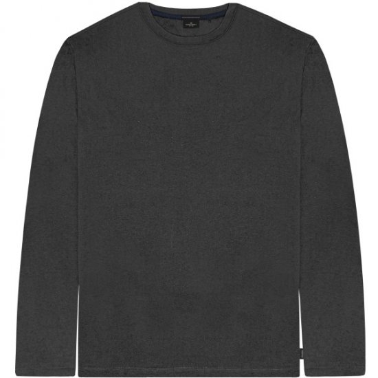 Double Outfitters TS-9170 Long Sleeve T-Shirt Anthracite - Kratke Majice - Moške kratke majice za močnejše postave