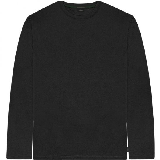 Double Outfitters TS-9170 Long Sleeve T-Shirt Black - Kratke Majice - Moške kratke majice za močnejše postave