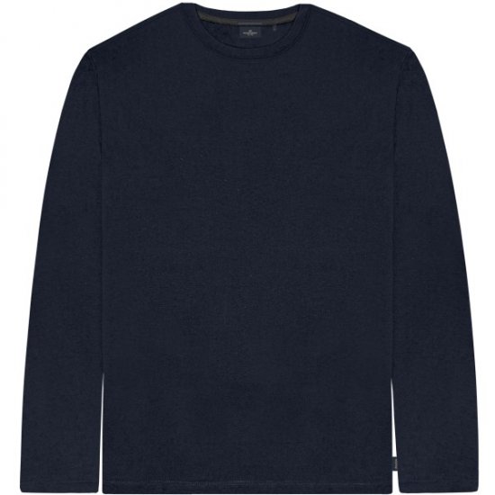 Double Outfitters TS-9170 Long Sleeve T-Shirt Navy - Kratke Majice - Moške kratke majice za močnejše postave