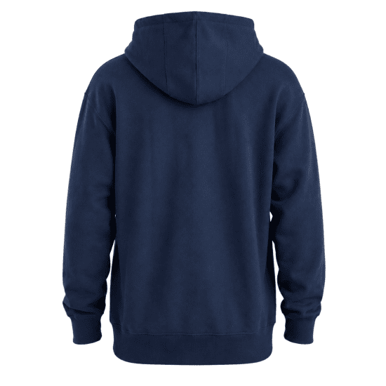 Motley Denim Copenhagen Hoodie Dark Indigo - Puloverji & jopice - Moški Puloverji & Jopice za Močnejše Postave