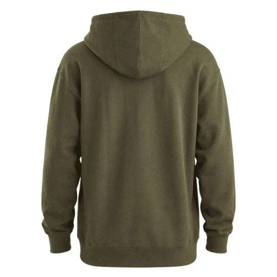 Motley Denim Copenhagen Hoodie Dark Khaki - Puloverji & jopice - Moški Puloverji & Jopice za Močnejše Postave