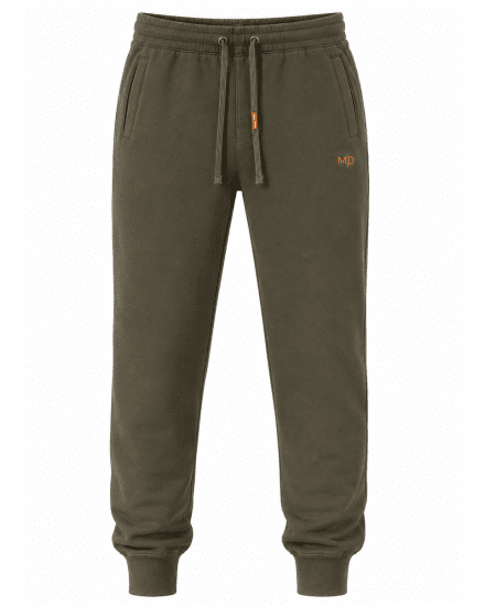 Motley Denim Berlin Sweatpants Dark Khaki - Trenirke & kratke trenirke - Moške Trenirke za Močnejše Postave