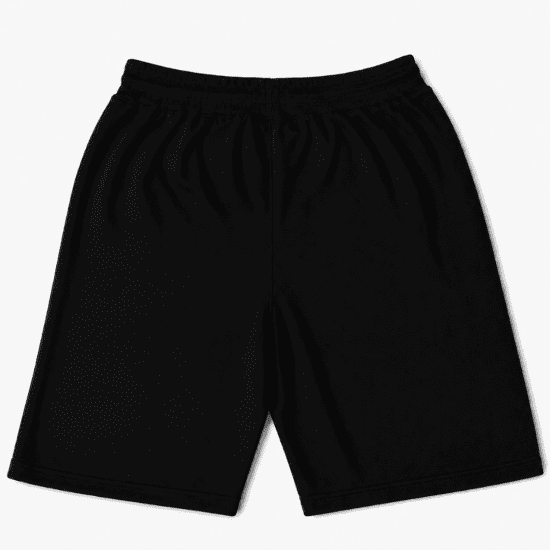 Motley Denim Paris Sweatshorts Black - Trenirke & kratke trenirke - Moške Trenirke za Močnejše Postave