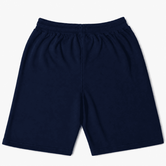 Motley Denim Paris Sweatshorts Navy - Trenirke & kratke trenirke - Moške Trenirke za Močnejše Postave