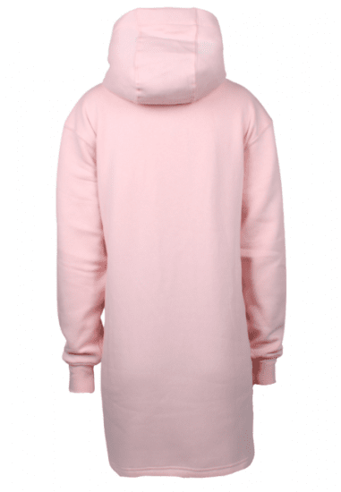 Nora Mikken KRISTINA Long Hoodie Pink - Puloverji & jopice - 