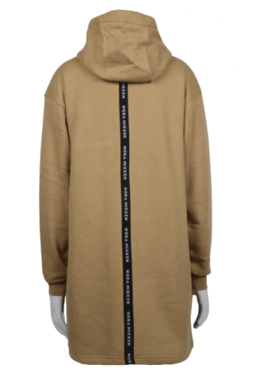 Nora Mikken KADRI WHITE Long Hoodie Camel - Puloverji & jopice - 