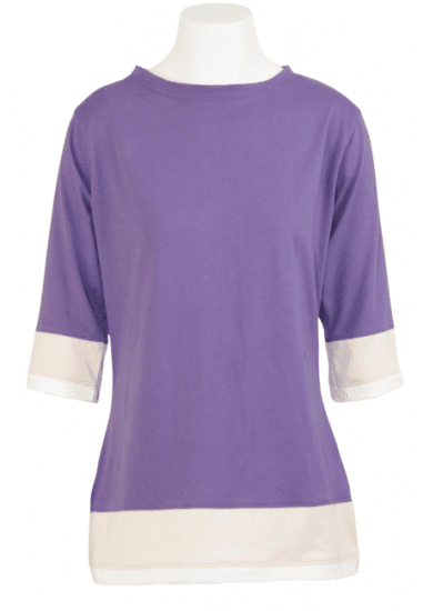 Nora Mikken ANNELI T-Shirt Purple - Majice - 