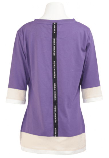 Nora Mikken ANNELI T-Shirt Purple - Majice - 
