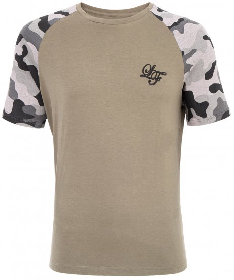 Loyalty & Faith Vendor T-shirt Khaki - Kratke Majice - Moške kratke majice za močnejše postave