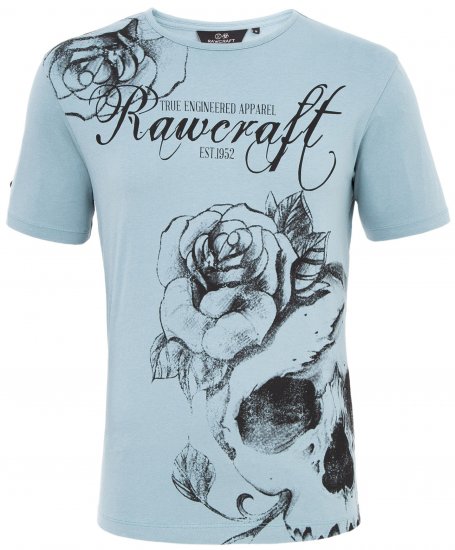 Rawcraft Webling T-shirt Citadel - Kratke Majice - Moške kratke majice za močnejše postave