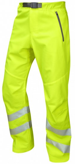 Leo Landcross Stretch Pants Hi-Vis Yellow - Delovne obleke - Delovne Obleke Močnejše postave